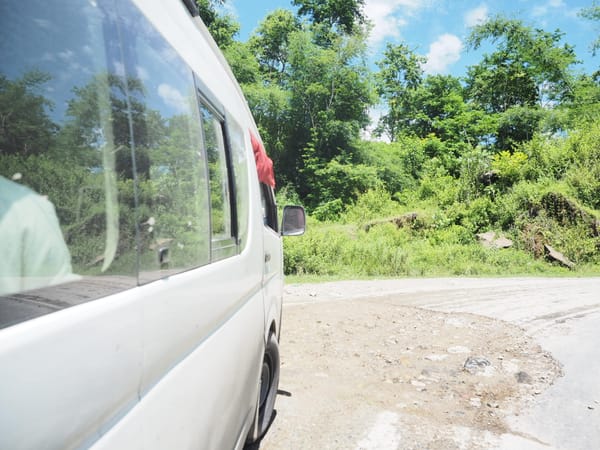 13 tuntia autossa, 32000 "askelta"